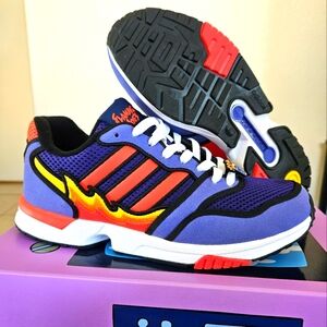 NEW! Adidas ZX1000 Flaming Moe's The Simpsons Sneakers Shoes